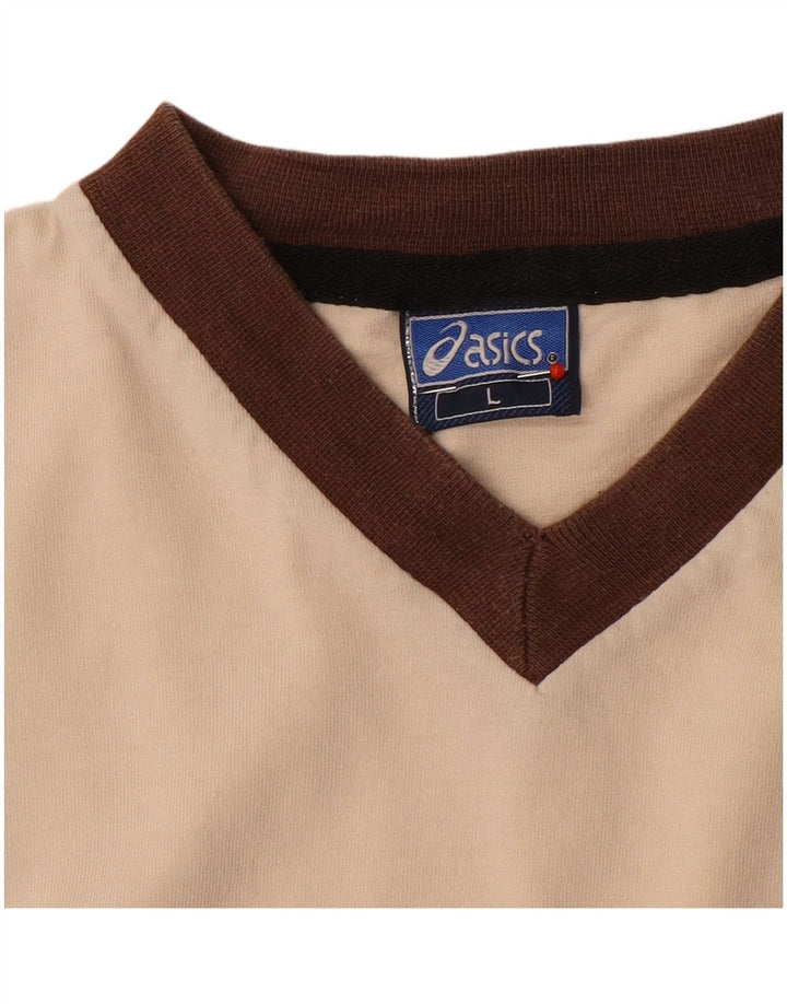 Asics Muška majica kratkih rukava velika bež