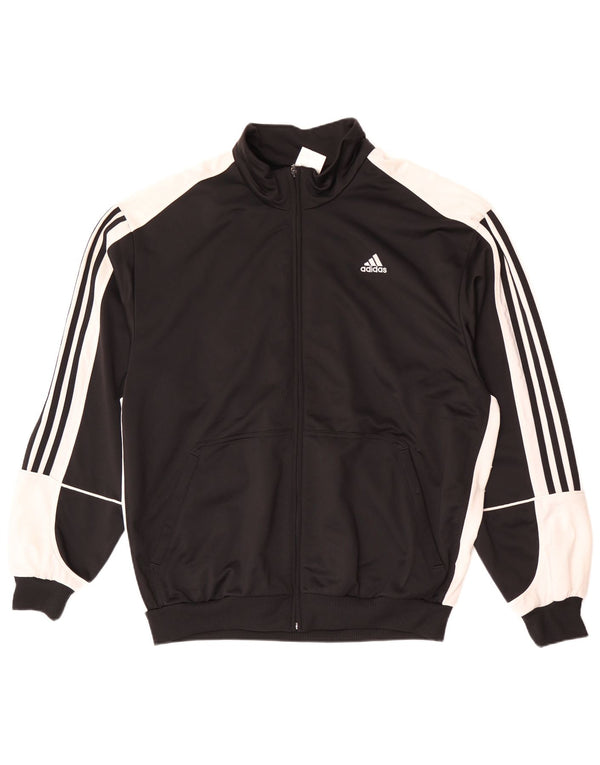 Adidas muška trenirka gornja jakna UK 48/50 XL crna boja poliester