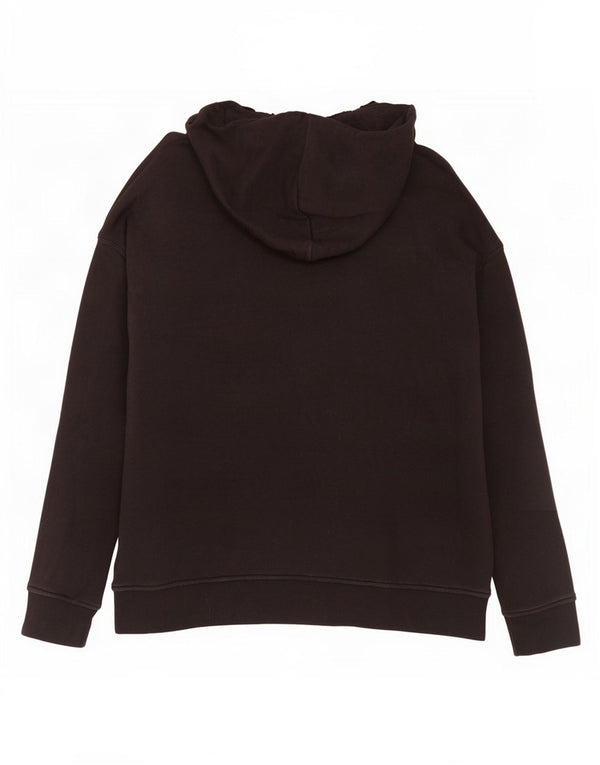 Ženska majica s kapuljačom Adidas UK 18 XL, crni pamuk