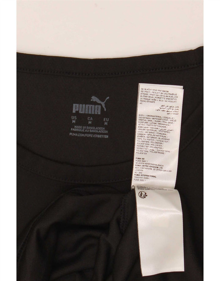 Puma muška majica kratkih rukava Medium Black Colourblock Poliester