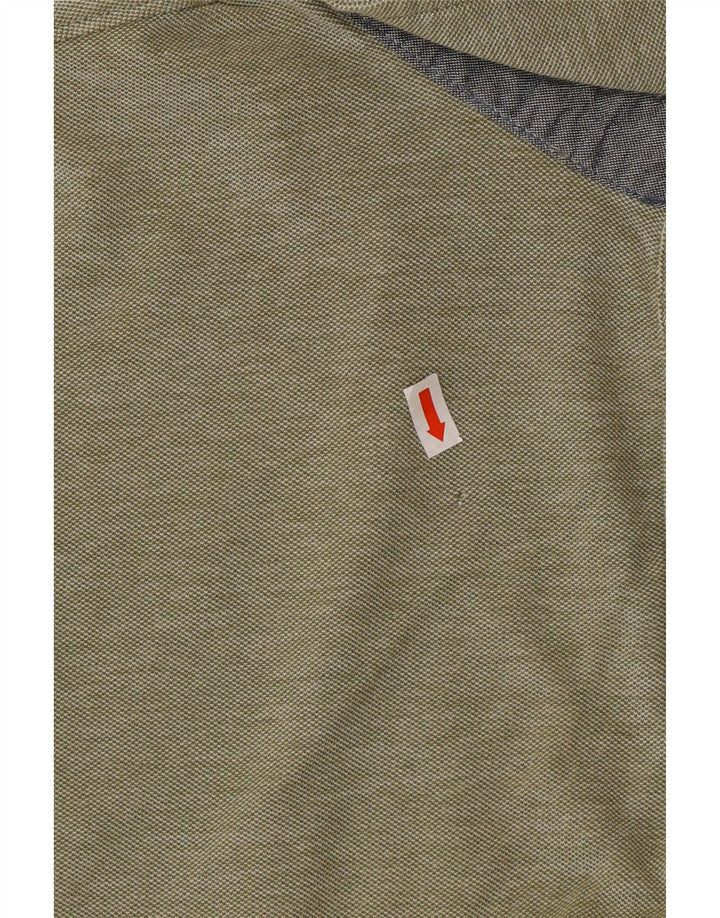 TIMBERLAND Muška uska polo majica 3XL Zeleni pamuk