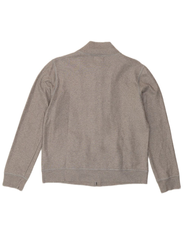 CONVERSE ženska gornja jakna trenirke UK 14 Large Silver Cotton