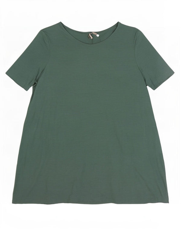 Cos ženska šator haljina UK 16 Large Green Lyocell