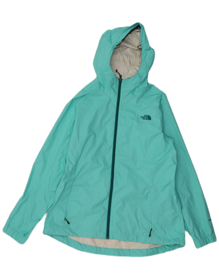 THE NORTH FACE ženska Hyvent kišna jakna s kapuljačom UK 18 XL tirkizni najlon