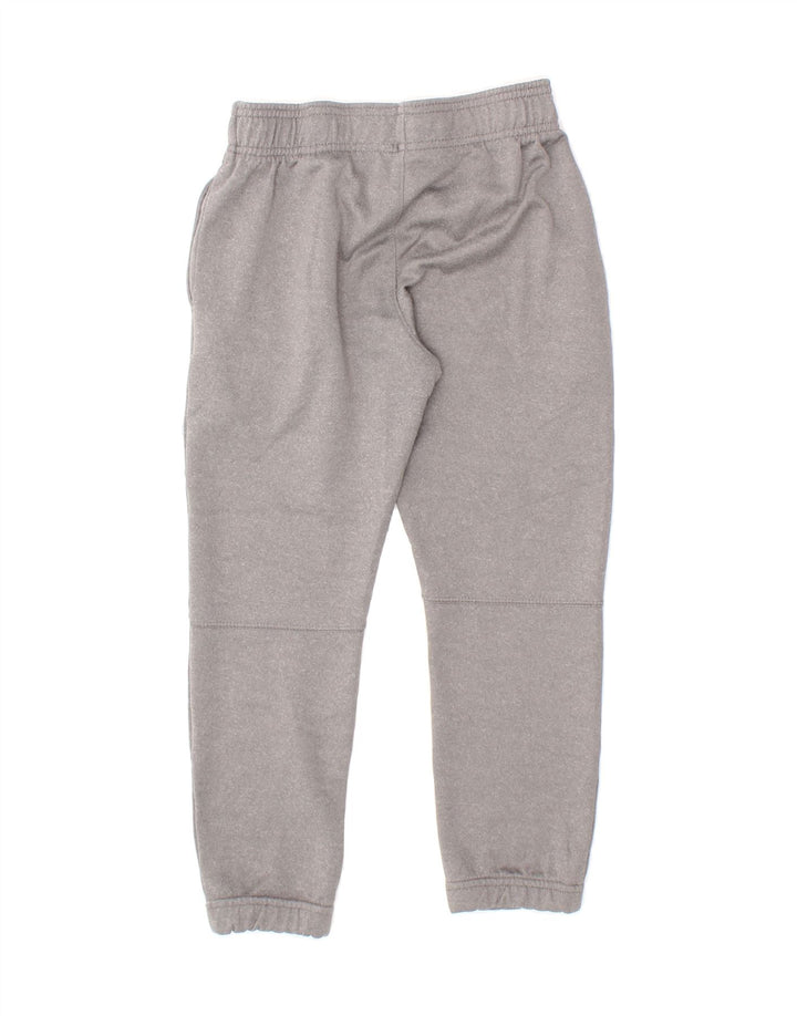 REEBOK Boys Tracksuit Trousers Joggers 7-8 Years Small  Grey Polyester Vintage Reebok and Second-Hand Reebok from Messina Hembry 