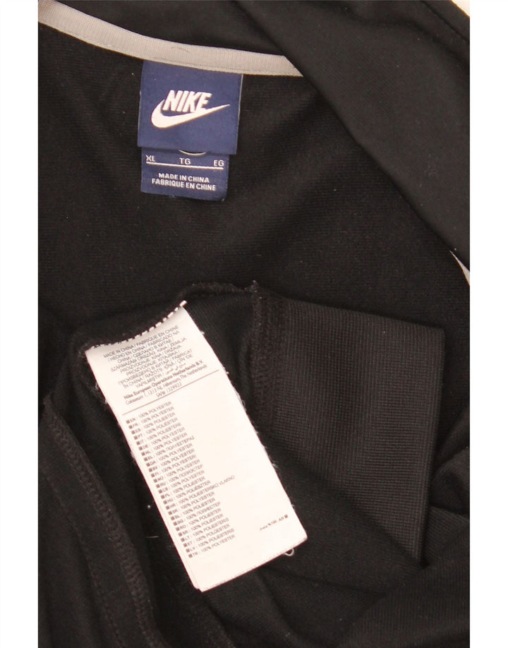 Nike muška trenirka gornja jakna XL crni poliester u boji