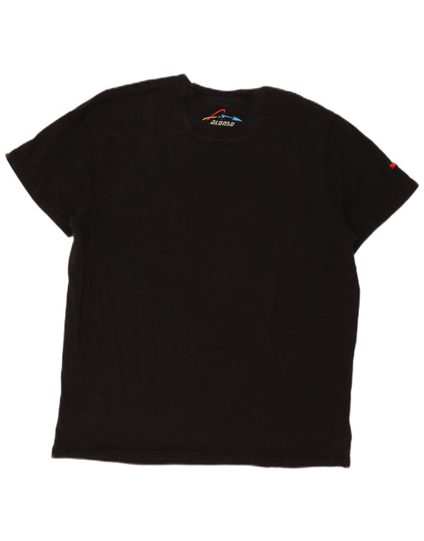 Puma muška majica s grafičkim motivima 2XL crna