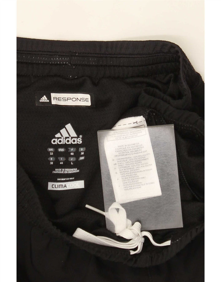 Adidas ženske Climacool sportske kratke hlače UK 12 Srednji crni poliester