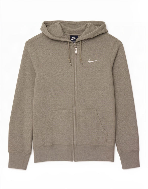 Nike muški pulover s kapuljačom s patentnim zatvaračem, mali sivi flekasti pamuk