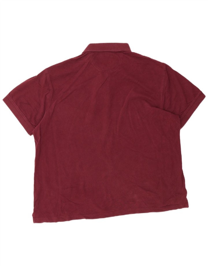 IZOD Muška Herritage Fit polo majica 2XL Bordo