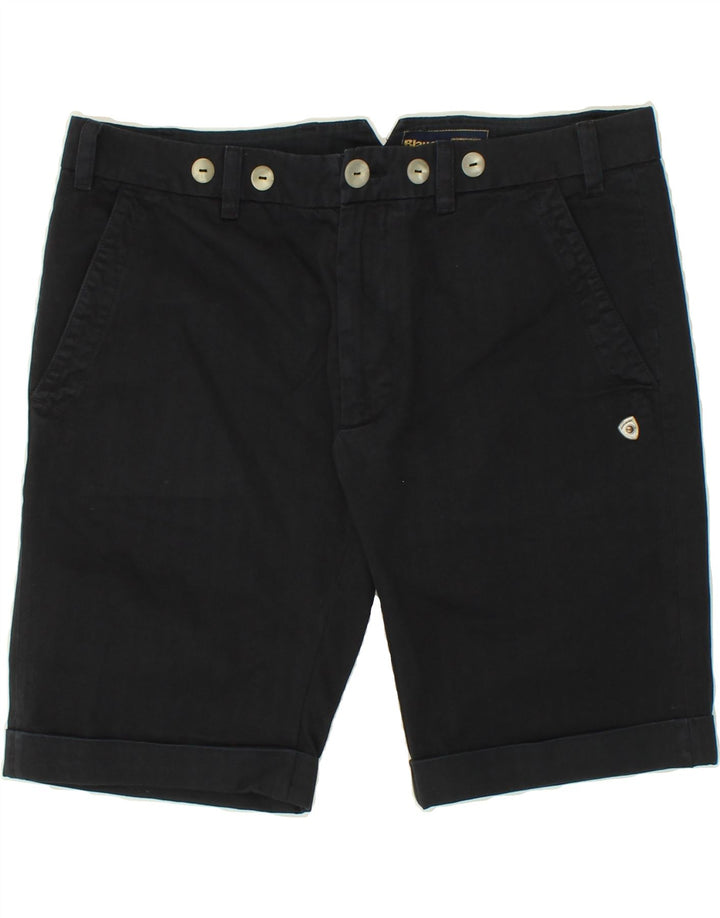 BLAUER Mens Chino Shorts W34 Large Navy Blue Cotton Vintage Blauer and Second-Hand Blauer from Messina Hembry 