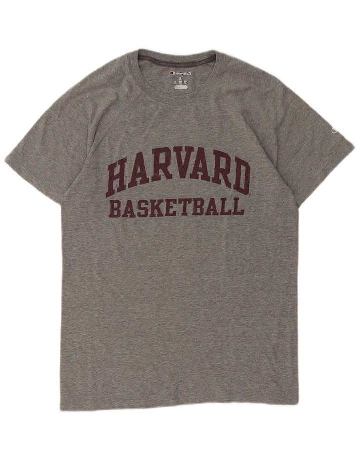 CHAMPION Muška Harvard Graphic majica kratkih rukava srednje siva s pjegama