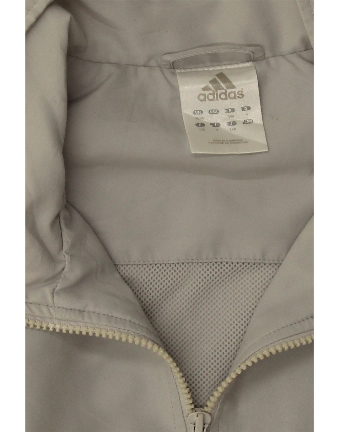 Adidas muška trenirka gornja jakna UK 46/48 XL sivi poliester