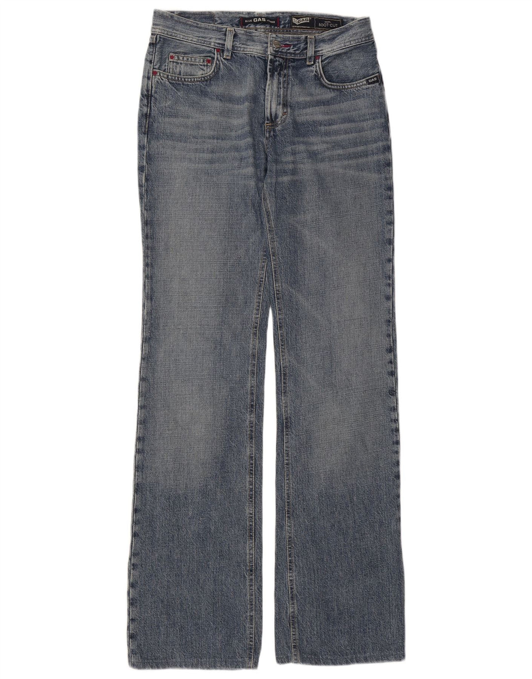 Ženske traperice Gas Bootcut W29 L34 Plavi pamuk