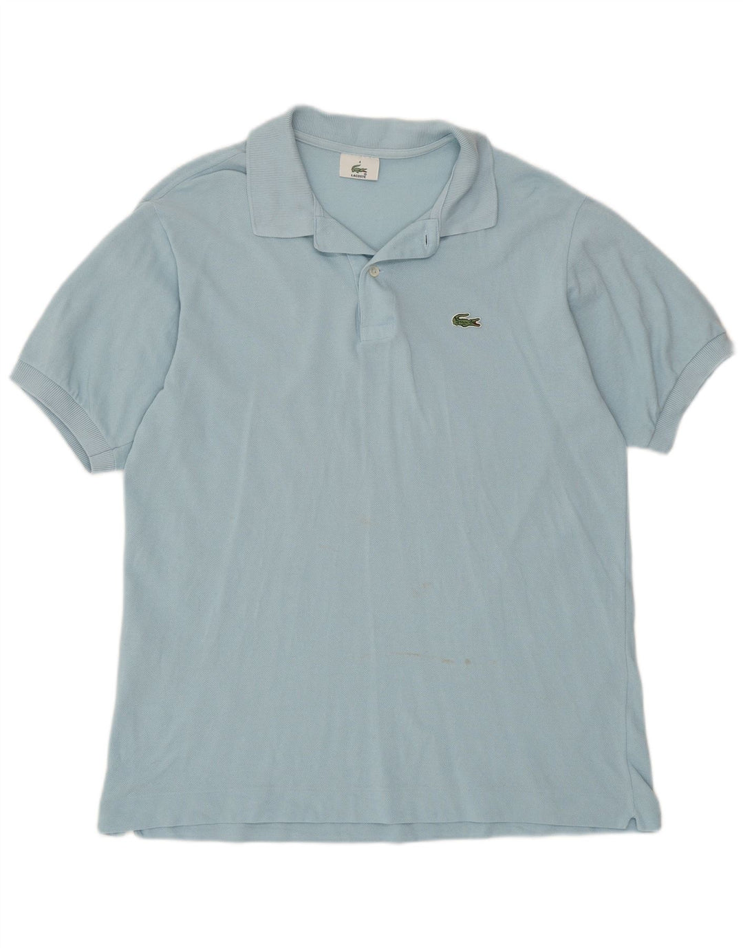 Lacoste muška polo majica veličine 4 srednje plavi pamuk