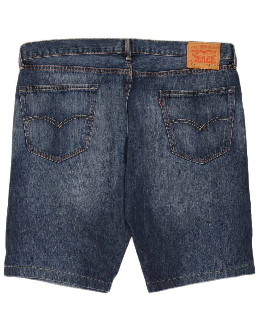 Levi's muške 505 traper kratke hlače W40 XL tamnoplave