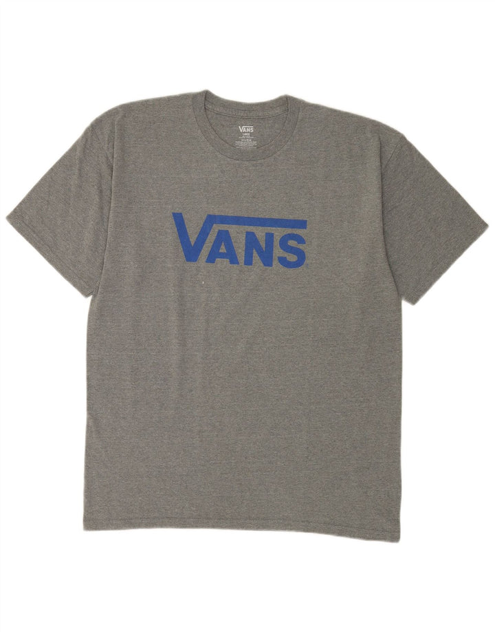 Vans muška majica kratkih rukava s grafičkim motivima, veliki sivi flekasti pamuk