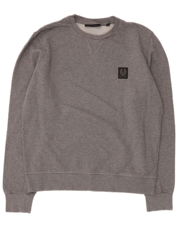 Belstaff Ženski džemper UK 20 2XL Sivi pamuk