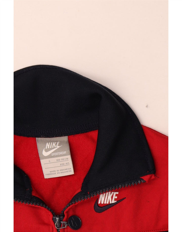Nike Boys Graphic Trenirka Gornja jakna 4-5 godina Mala crvena boja