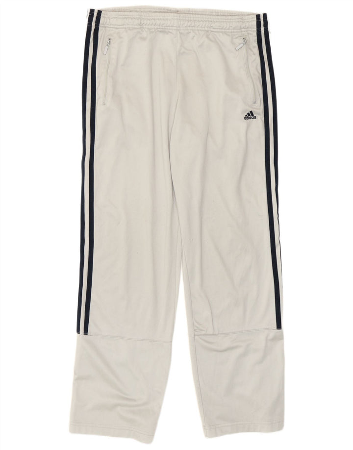 Adidas muške trenirke, velike sive poliesterske hlače