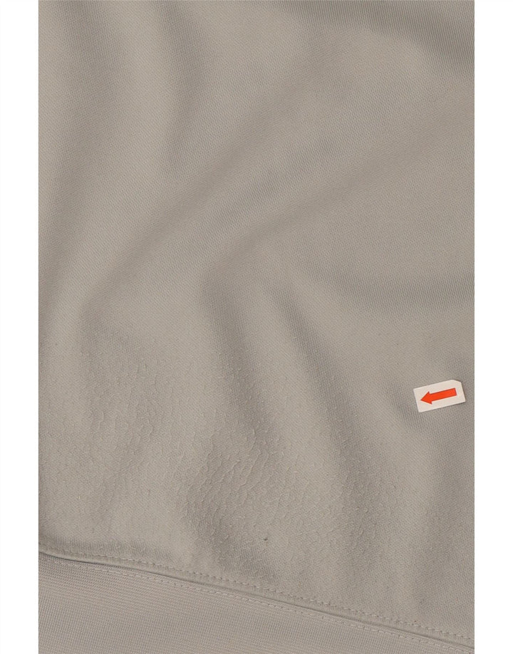 NIKE muška majica s kratkim izrezom s grafičkim zatvaračem, velika siva boja