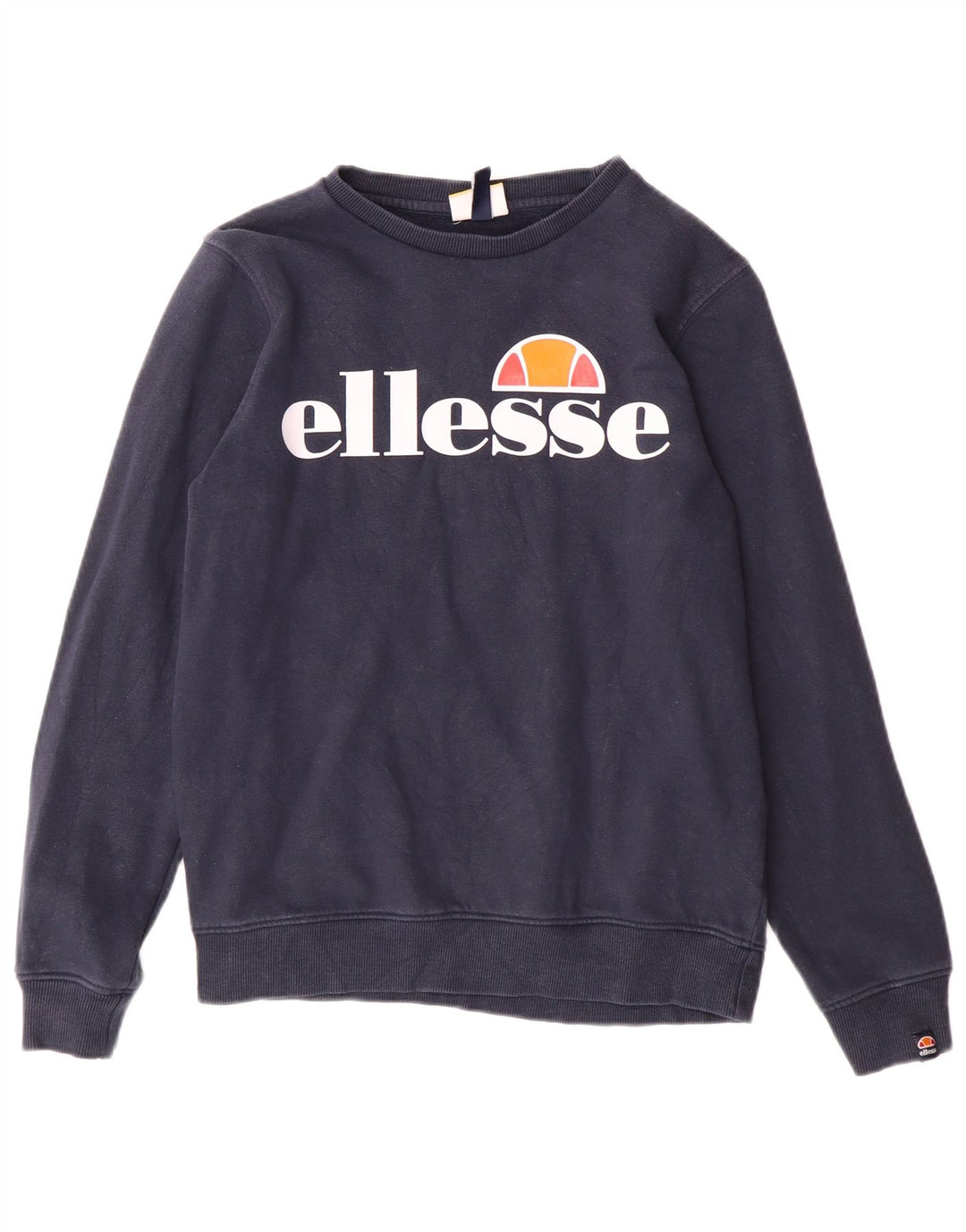 Ellesse Boys Graphic Sweatshirt Džemper 12-13 godina tamnoplavi pamuk