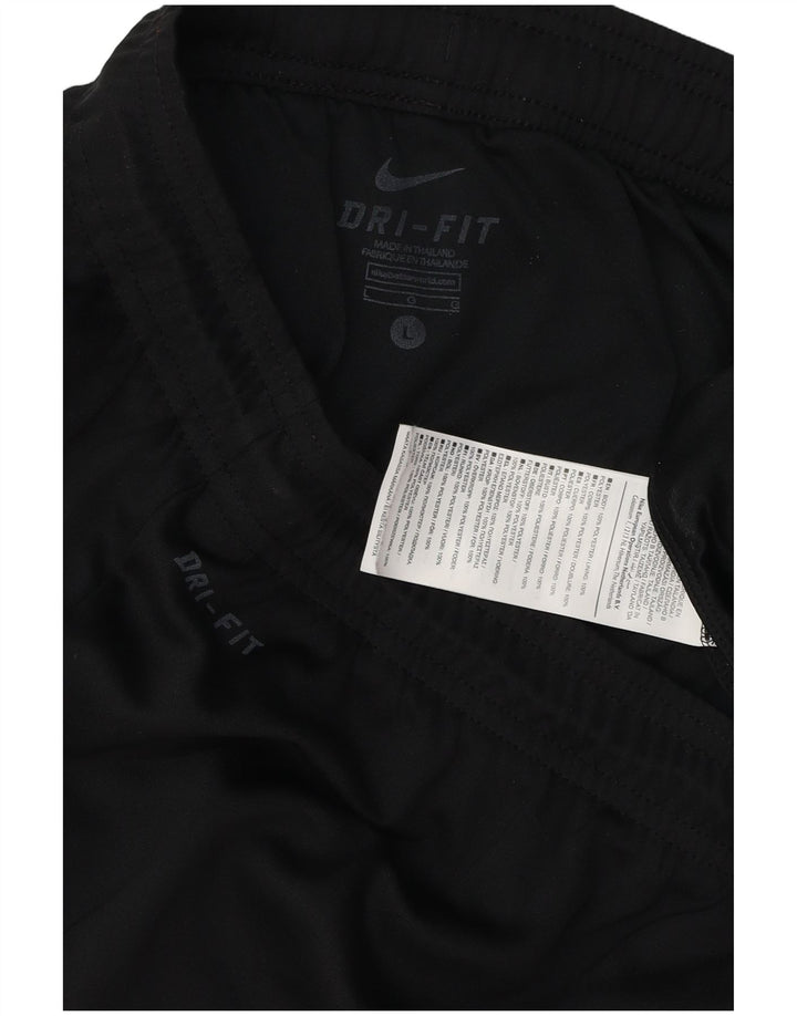 Nike muške Dri Fit sportske kratke hlače, veliki crni poliester