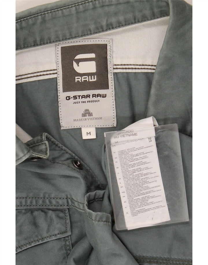 G-STAR muška košulja Srednje plavi pamuk