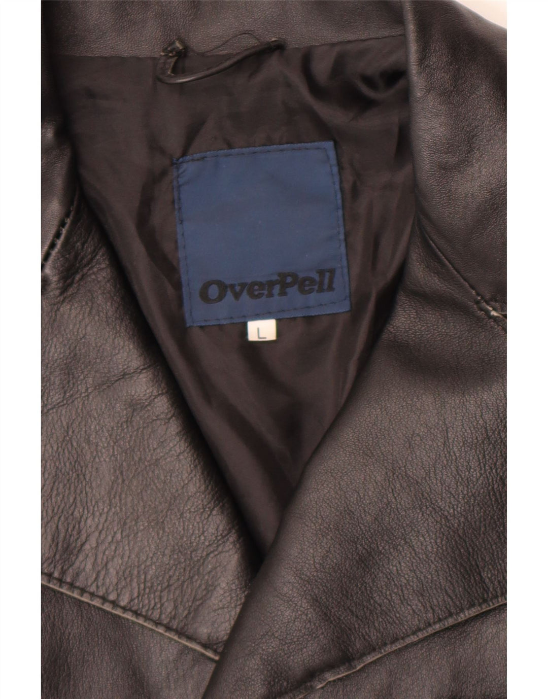 Vintage ženska kožna jakna sa 3 gumba UK 16 velika crna