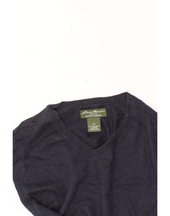 EDDIE BAUER Mens Vest Tank Top Small Navy Blue Cotton Vintage Eddie Bauer and Second-Hand Eddie Bauer from Messina Hembry 