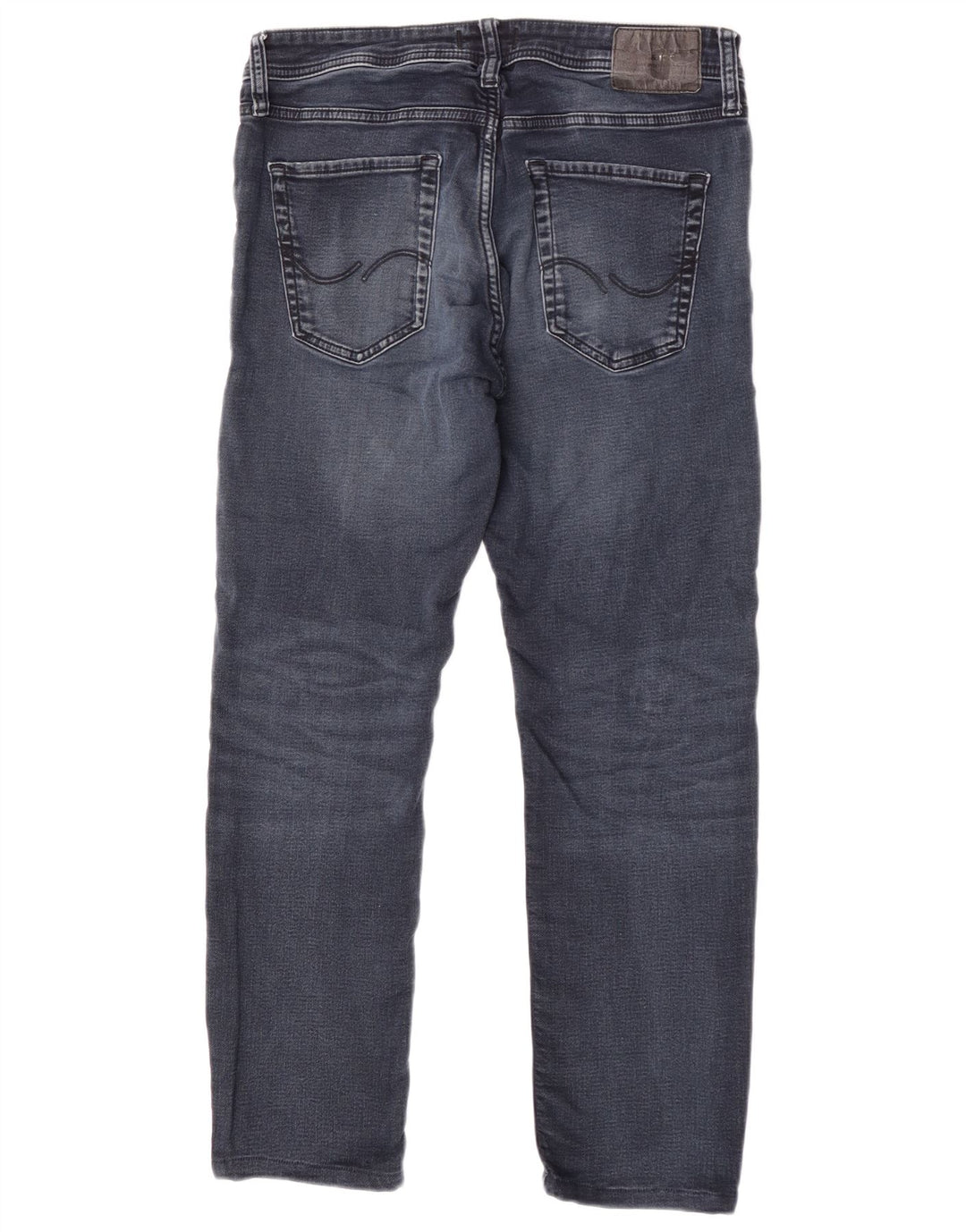 Jack & Jones muške uske traperice GLENN W33 L30 plavi pamuk