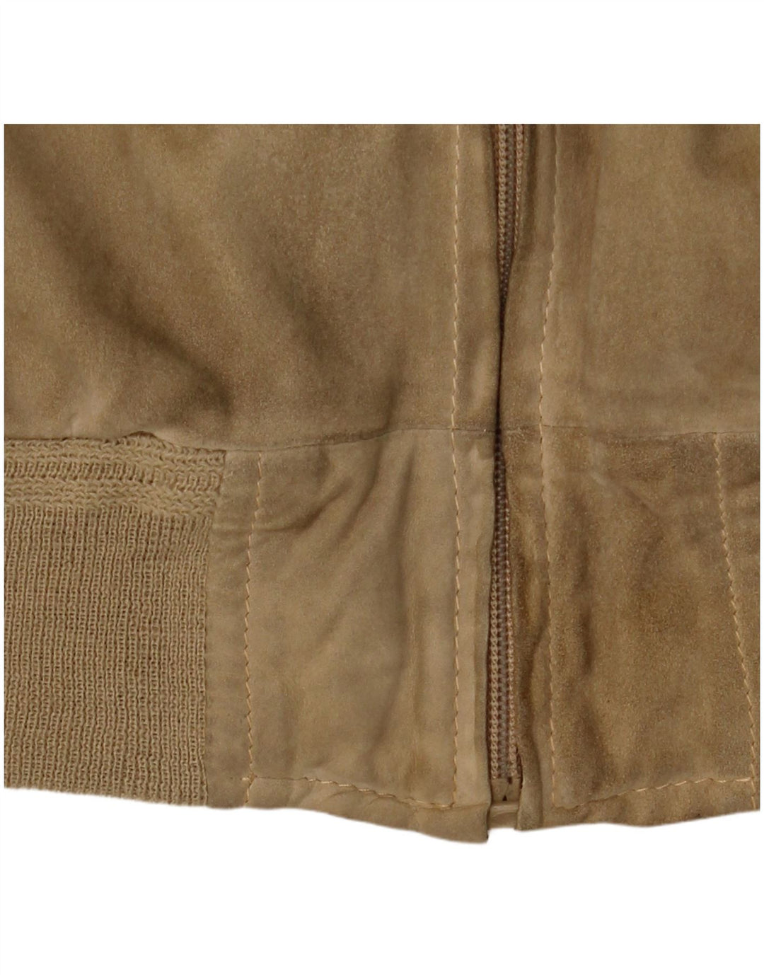 Vintage muška bomber jakna od brušene kože UK 38 srednje bež boje