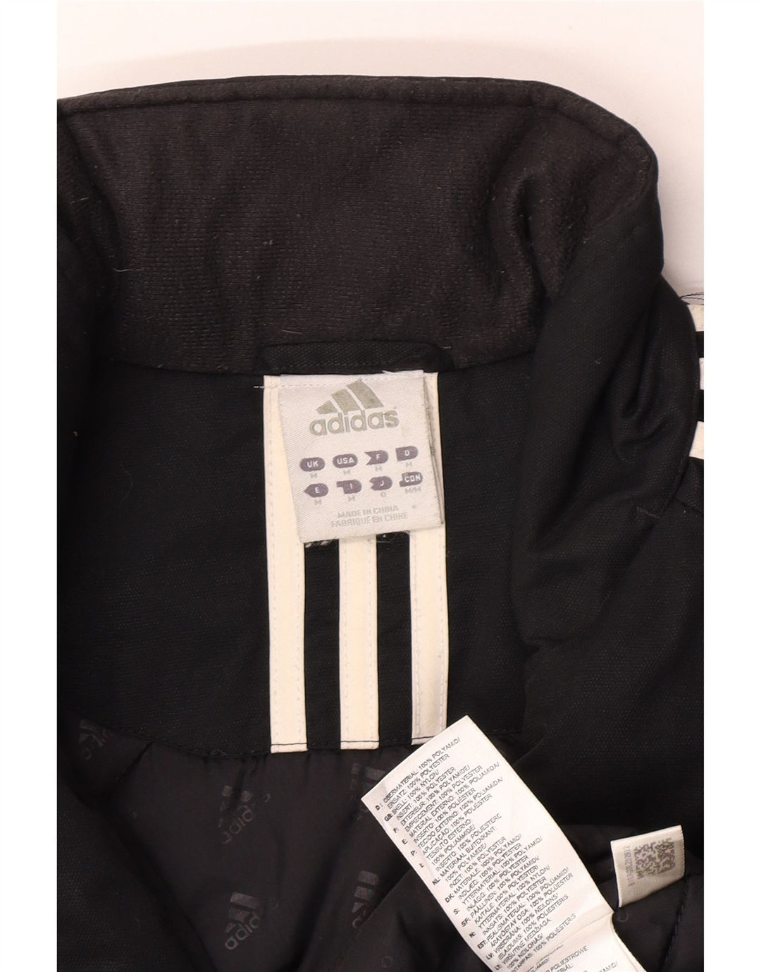 Adidas muška vjetrovka jakna UK 38 Srednje crni poliamid