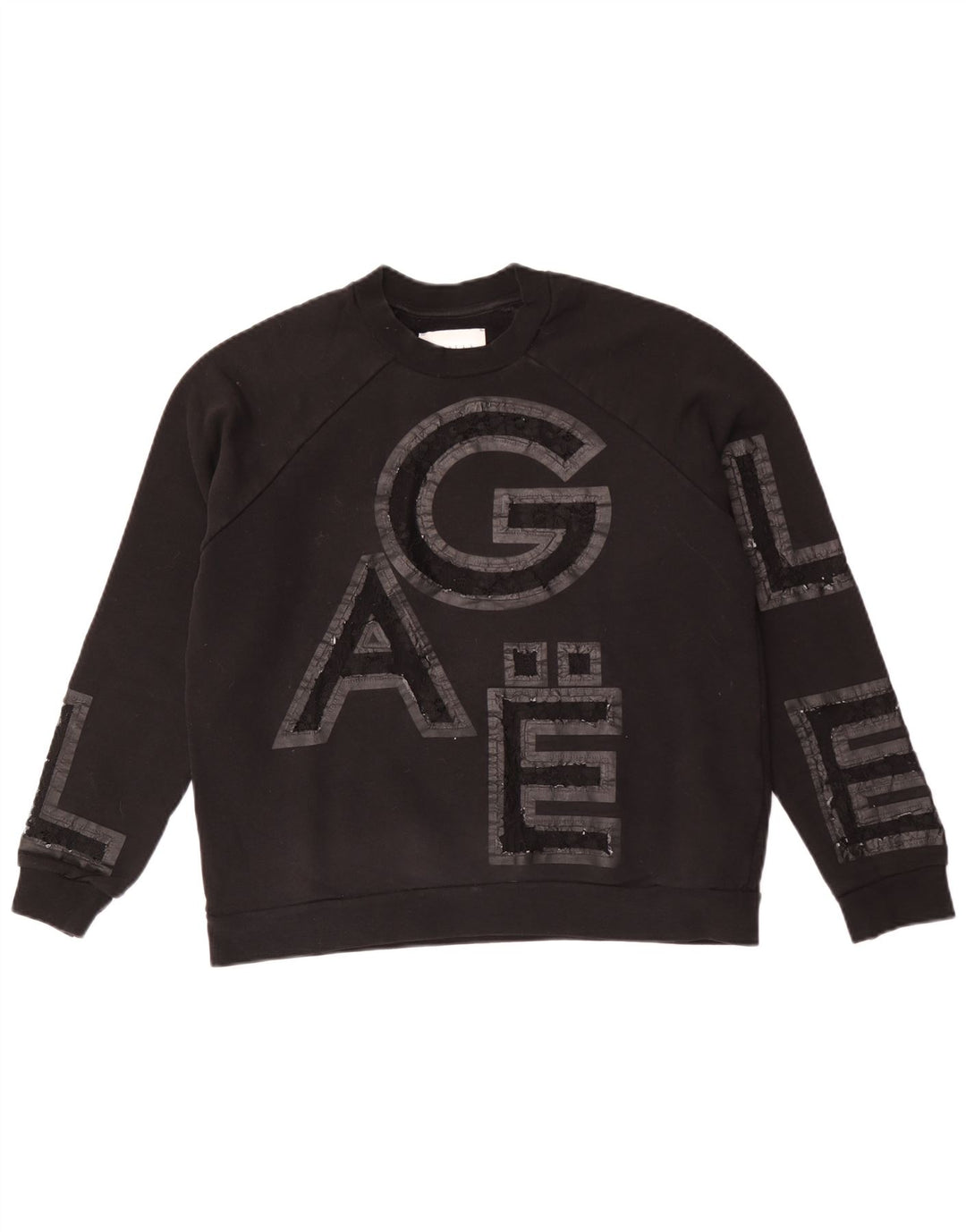 Gaelle Ženski džemper s grafičkim motivima UK 10 Small Black