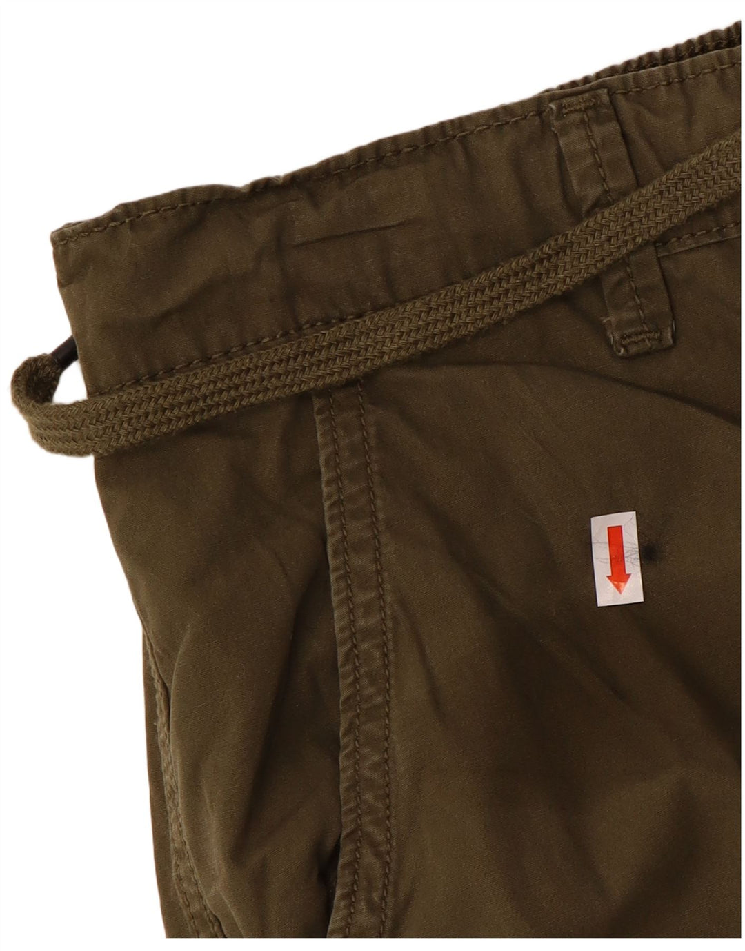 ONLY & SONS Velike muške kargo kratke hlače W34 Kaki pamuk