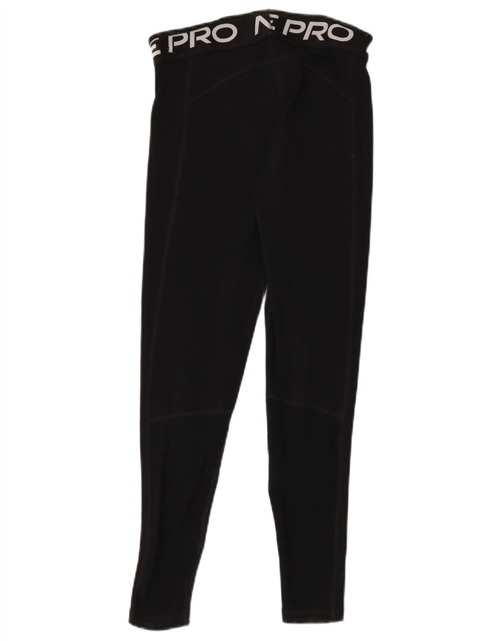 Nike ženske grafičke tajice UK 12 Srednje crni poliester