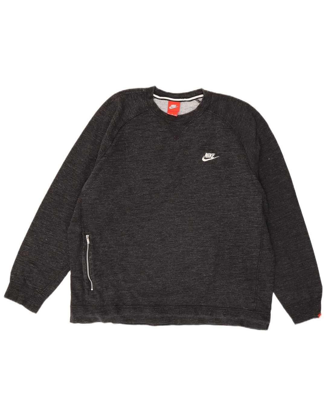 Nike muški džemper 2XL sivi flekasti pamuk