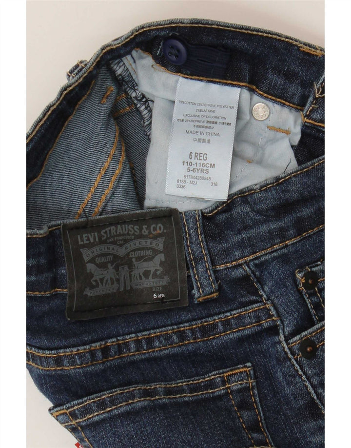 Levi's Boys 511 uske traperice 5-6 godina W22 L20 plavi pamuk