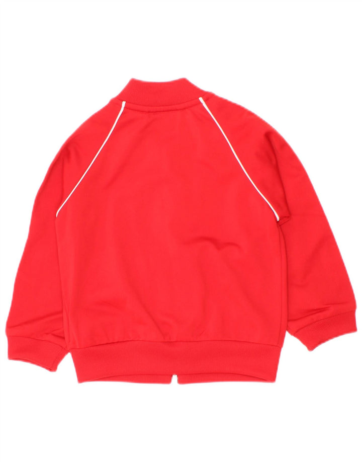 Adidas Baby Boys Gornja jakna trenirke 6-9 mjeseci crvena poliester