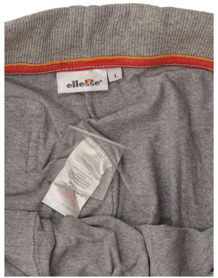 Ellesse muške sportske kratke hlače veliki sivi pamuk