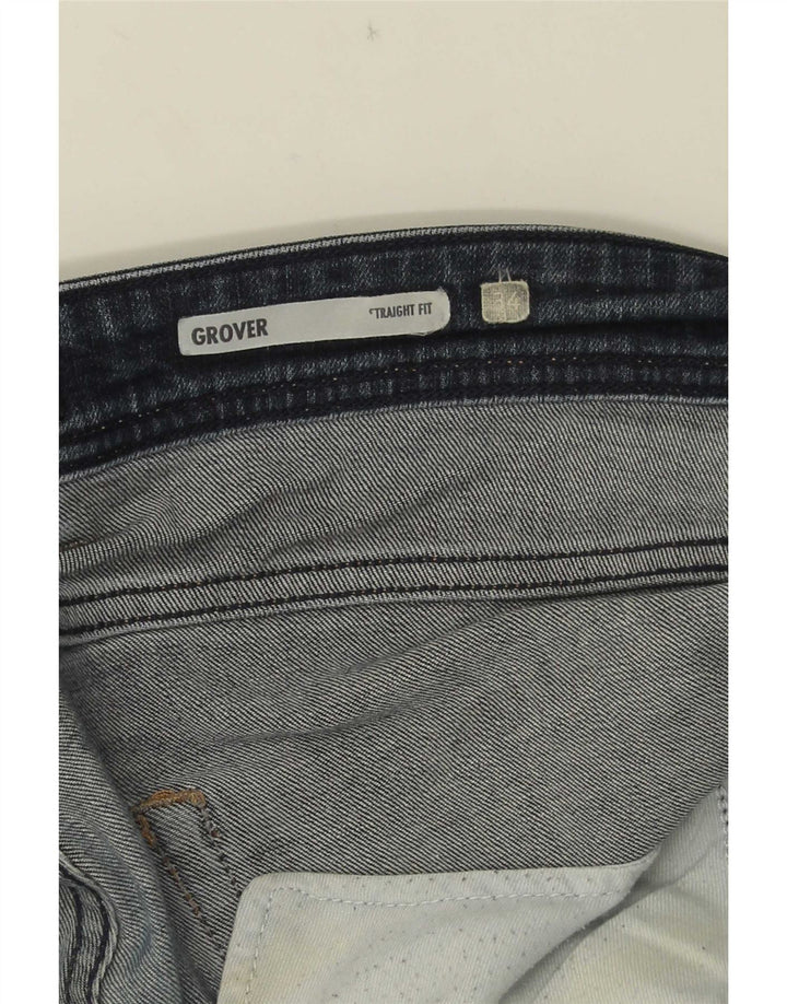 Replay muške Grover Straight Jeans W34 L31 Plave