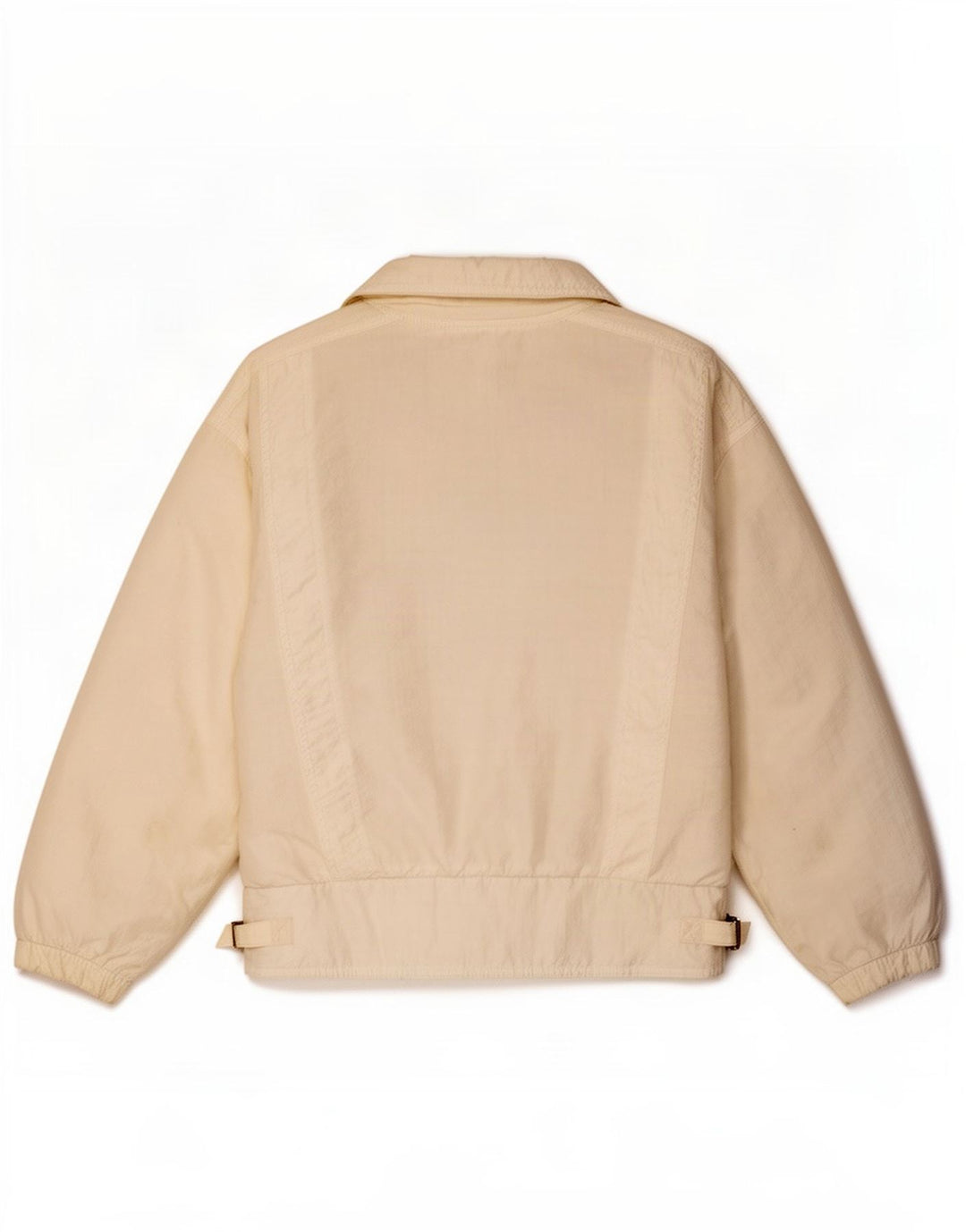 Vintage ženska bomber jakna UK 14 velika bijela
