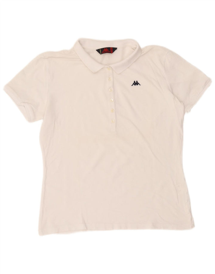 Kappa ženska polo majica UK 18 XL bijela