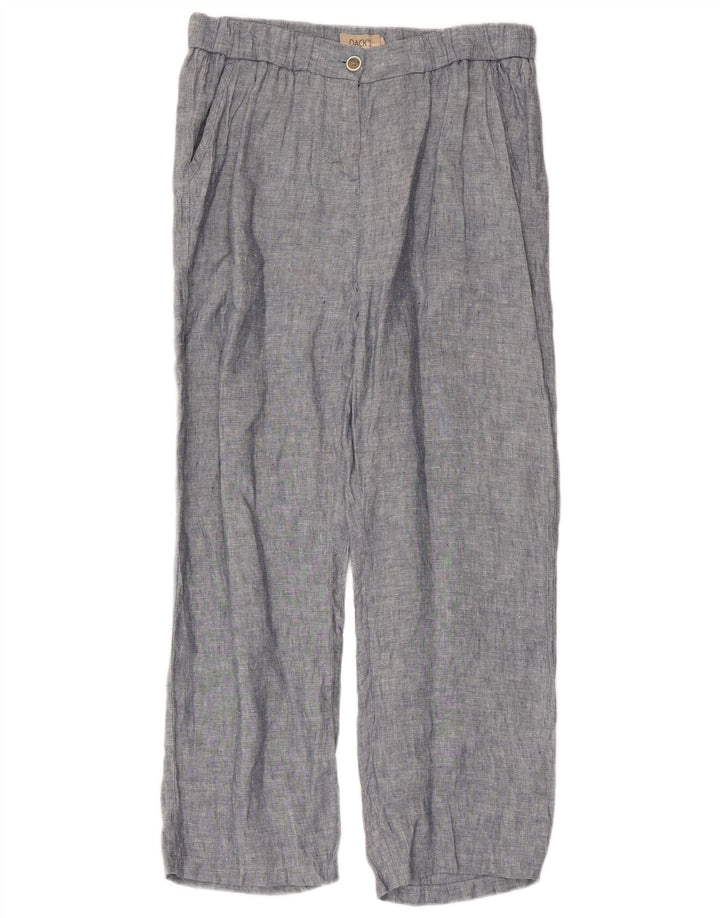 DACK'S Ženske chino hlače širokih nogavica male W30 L27 plave