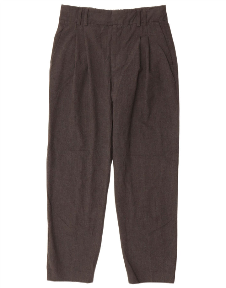 Zara ženske chino hlače s klinovima EU 36 male W26 L25 sivi poliester