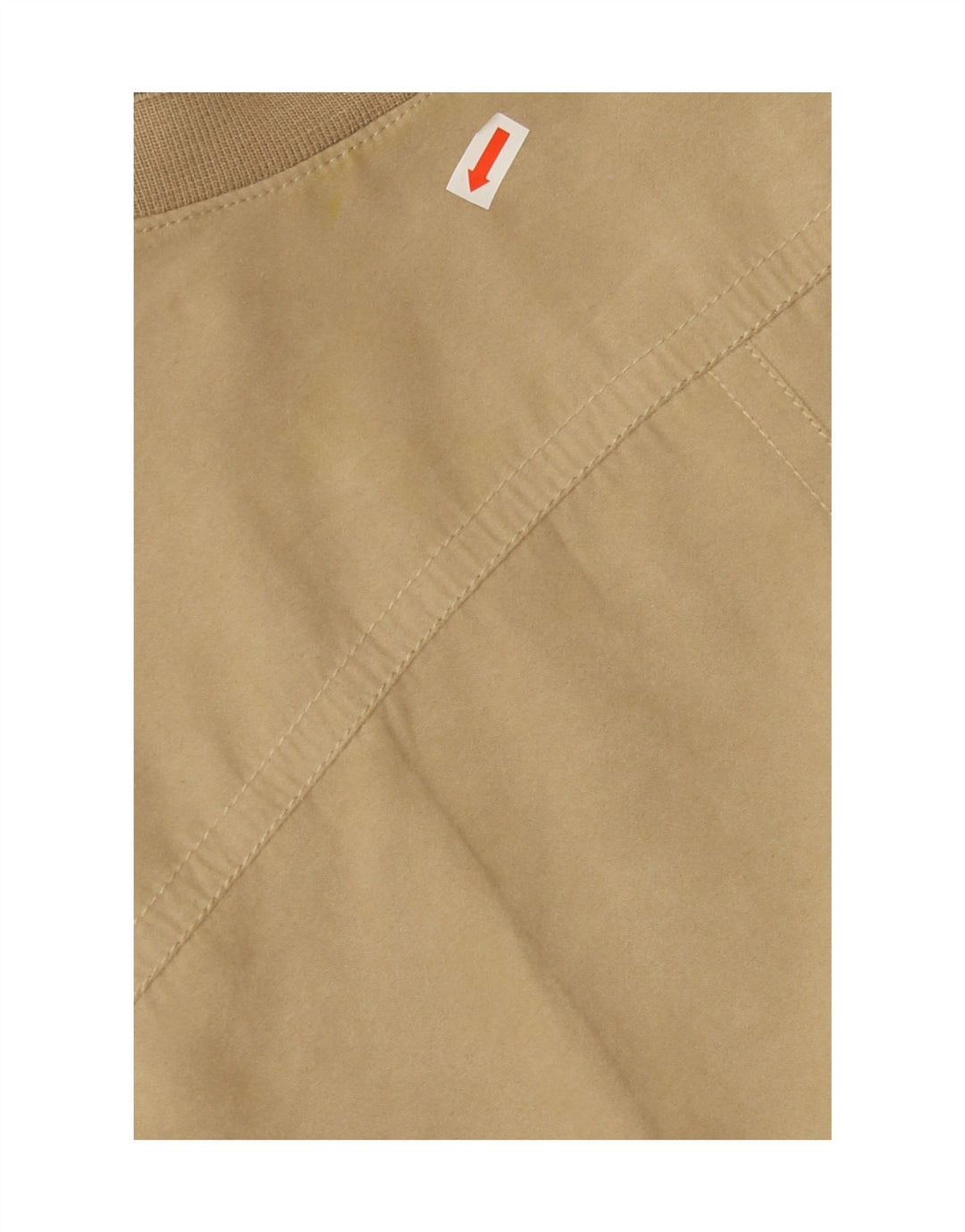 B.S.M Mens Bomber Jacket UK 44 2XL Beige Polyester Vintage B.S.M and Second-Hand B.S.M from Messina Hembry 