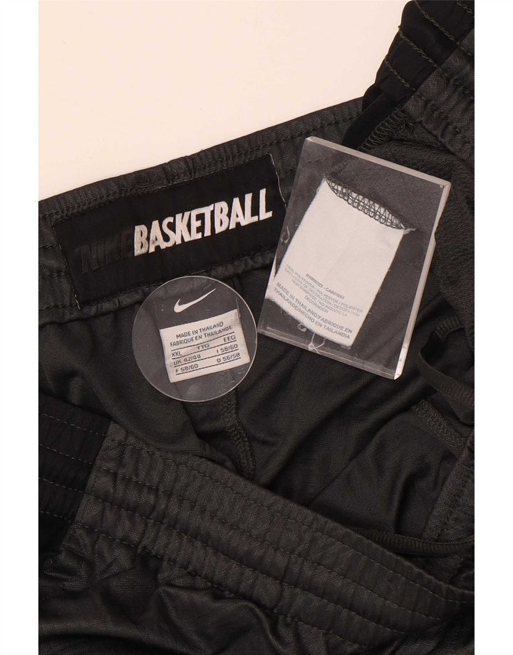 Nike muške sportske kratke hlače 2XL sivi poliester u boji