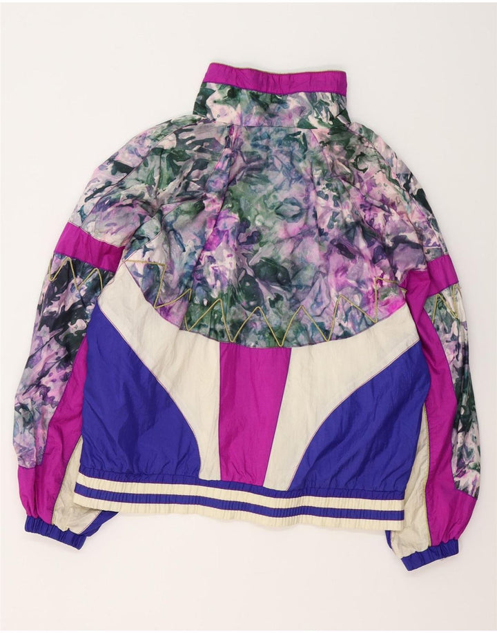 EAST WEST Ženska skijaška jakna s apstraktnim uzorkom UK 14 srednje višebojna