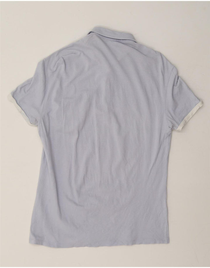Trussardi Jeans muška polo majica Srednje plavi pamuk