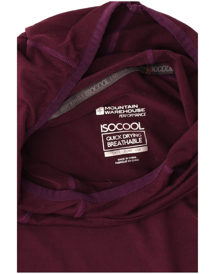 Mountain Warehouse Ženska IsoCool majica dugih rukava UK 12 srednje tamnocrvena